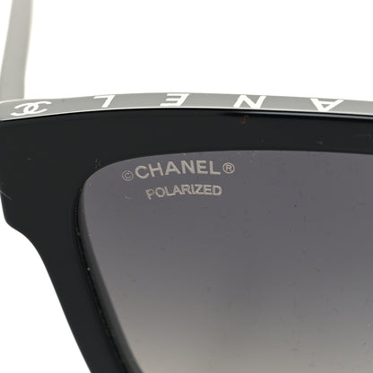 Chanel Acetate Square Sunglasses 5417 Black 7 of 8
