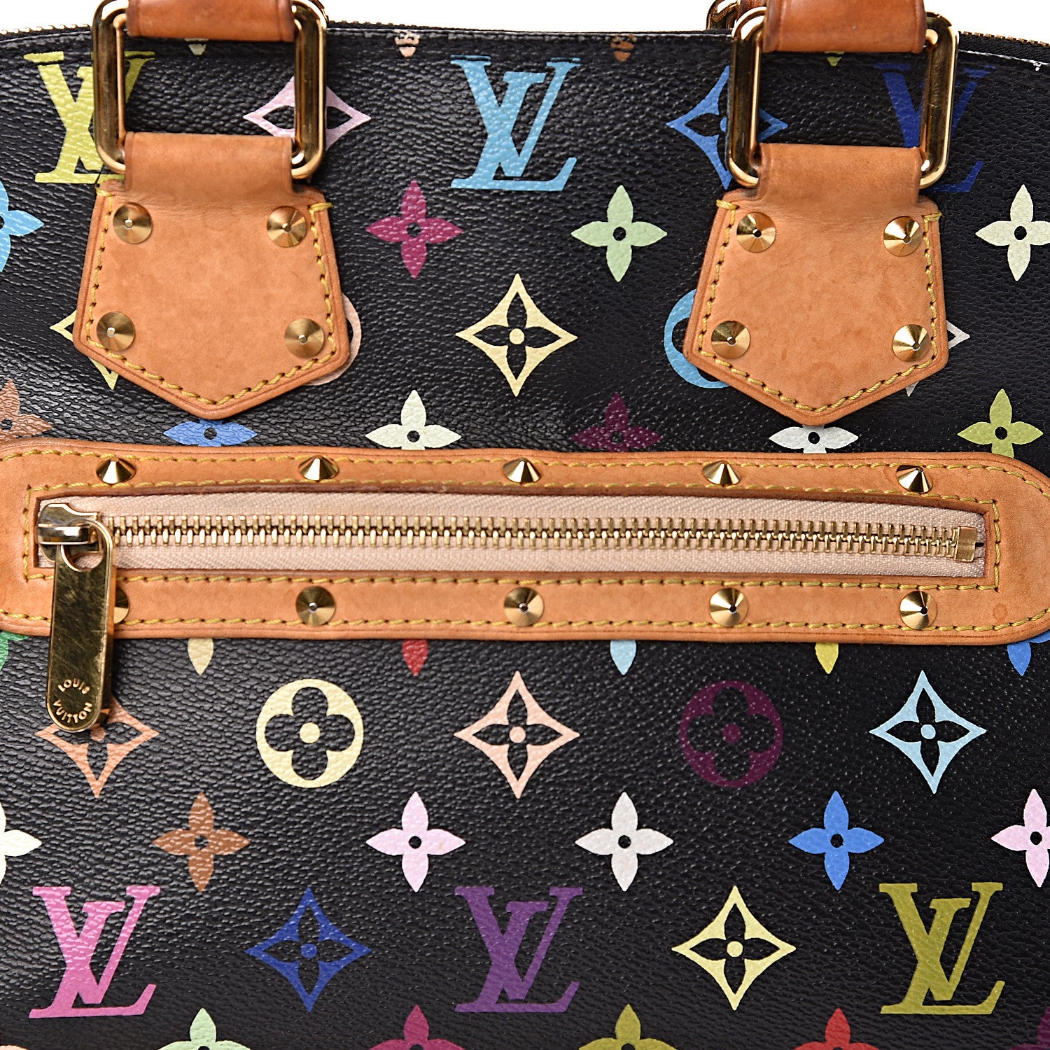 Louis Vuitton Monogram Multicolor Alma Black 24 of 24