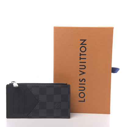 Louis Vuitton Damier Graphite Coin Card Holder 7 of 7