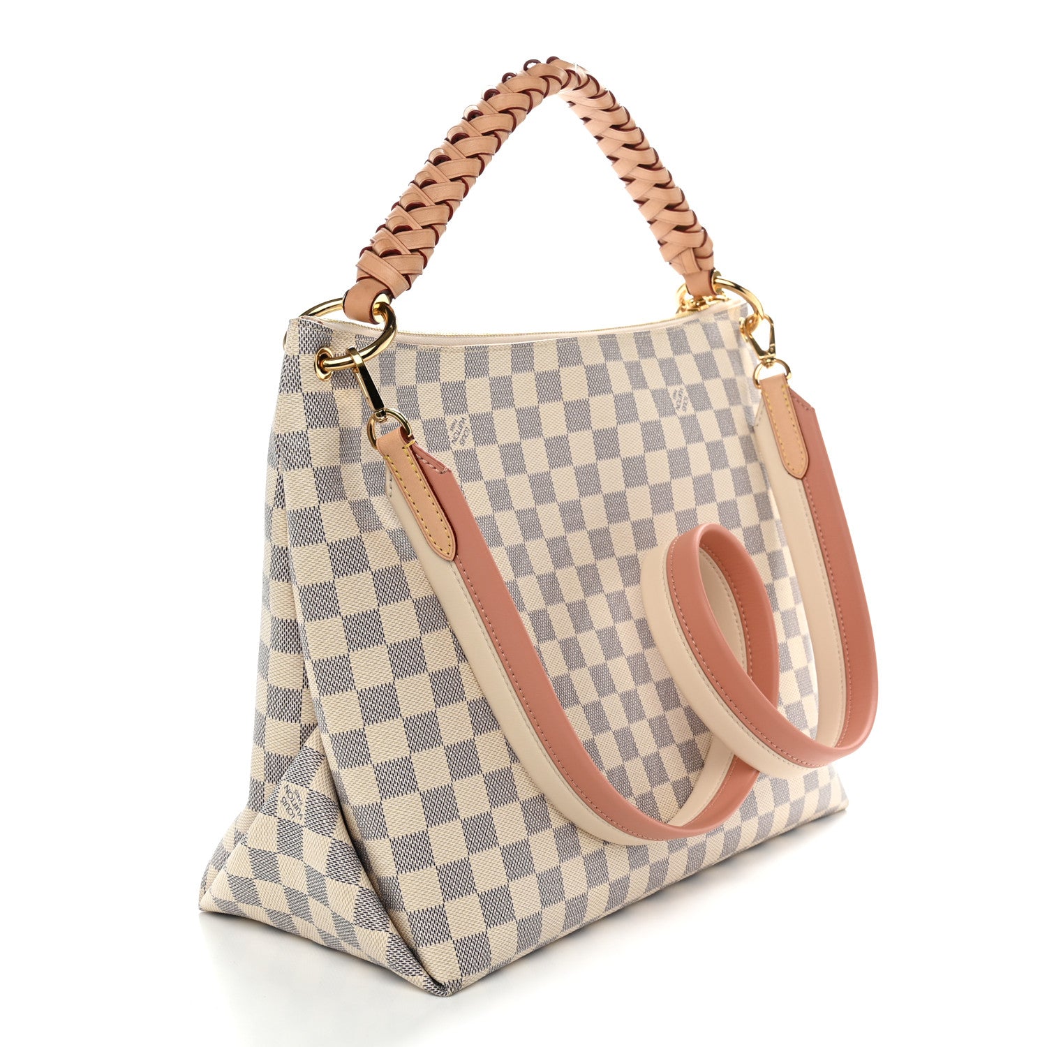 Louis Vuitton Damier Azur Beaubourg Hobo MM 3 of 9