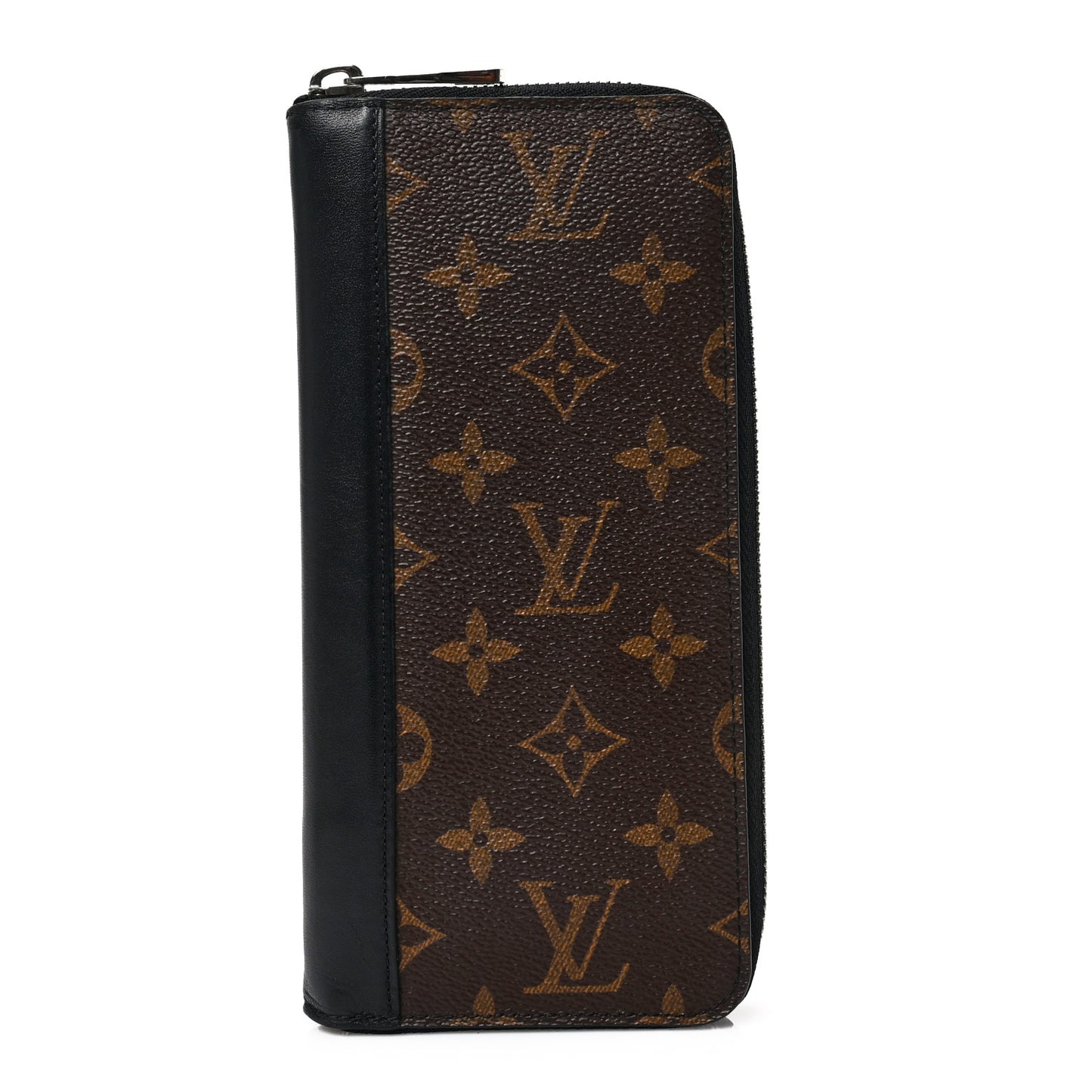 Monogram Macassar Vertical Zippy Wallet