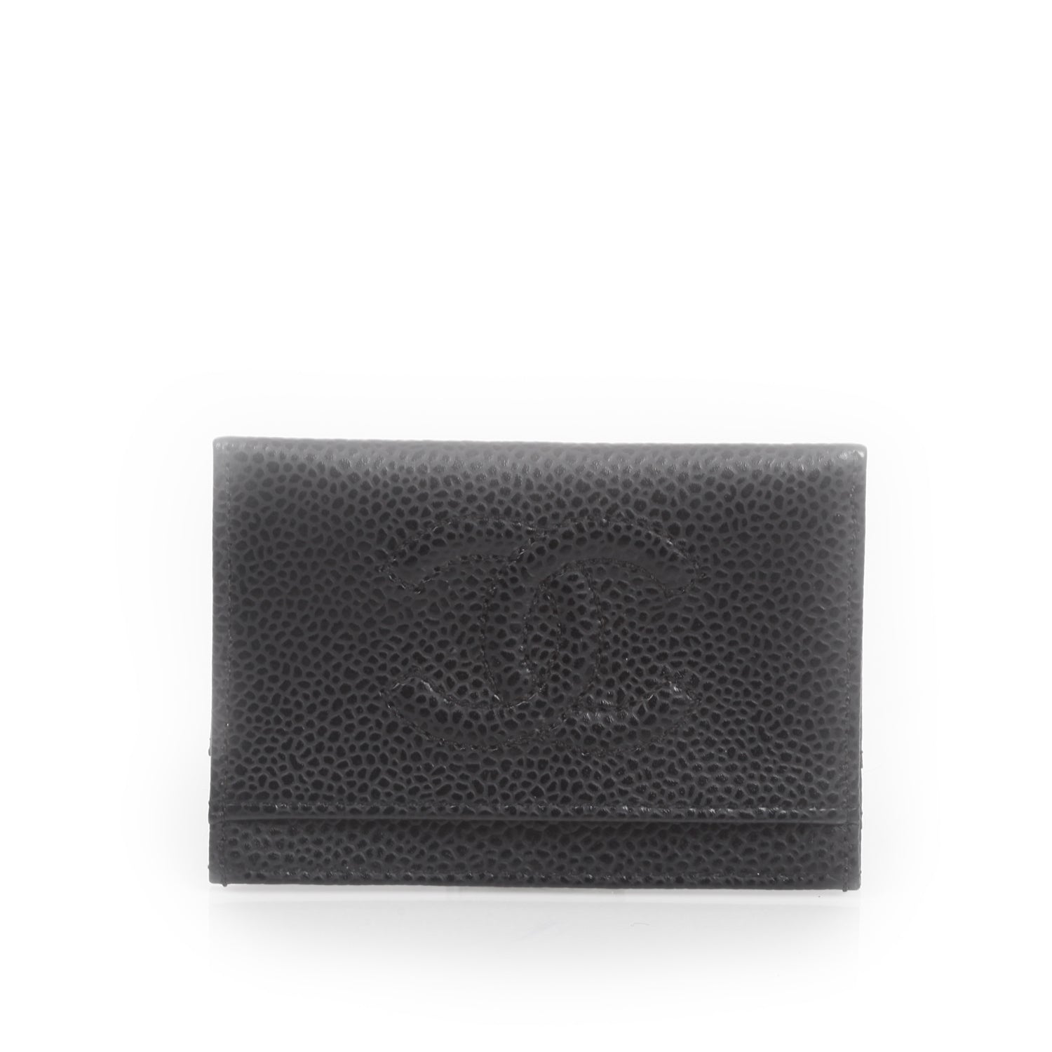 Chanel Caviar Card Holder Black 1 of 6