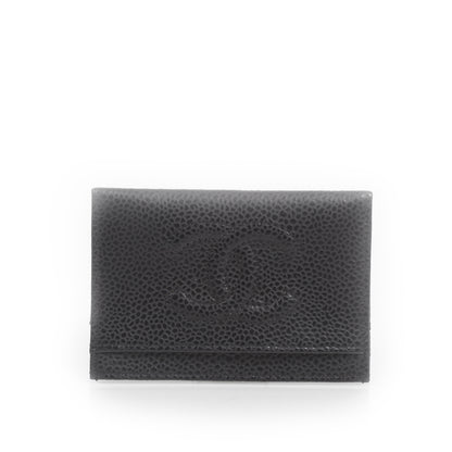 Chanel Caviar Card Holder Black 1 of 6