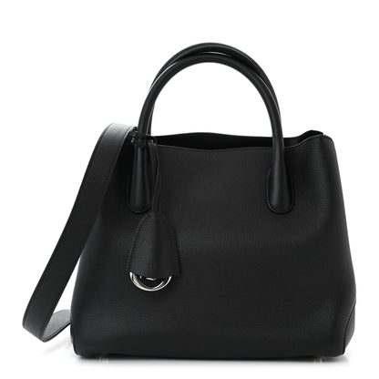 Christian Dior Supple Grained Calfskin Medium Open Bar Tote Black 1 of 11