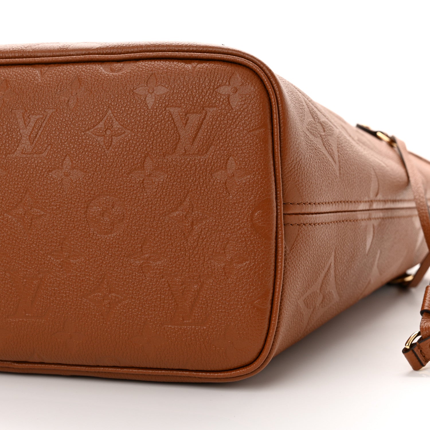 Louis Vuitton Empreinte Monogram Giant Neverfull MM Cognac 10 of 10