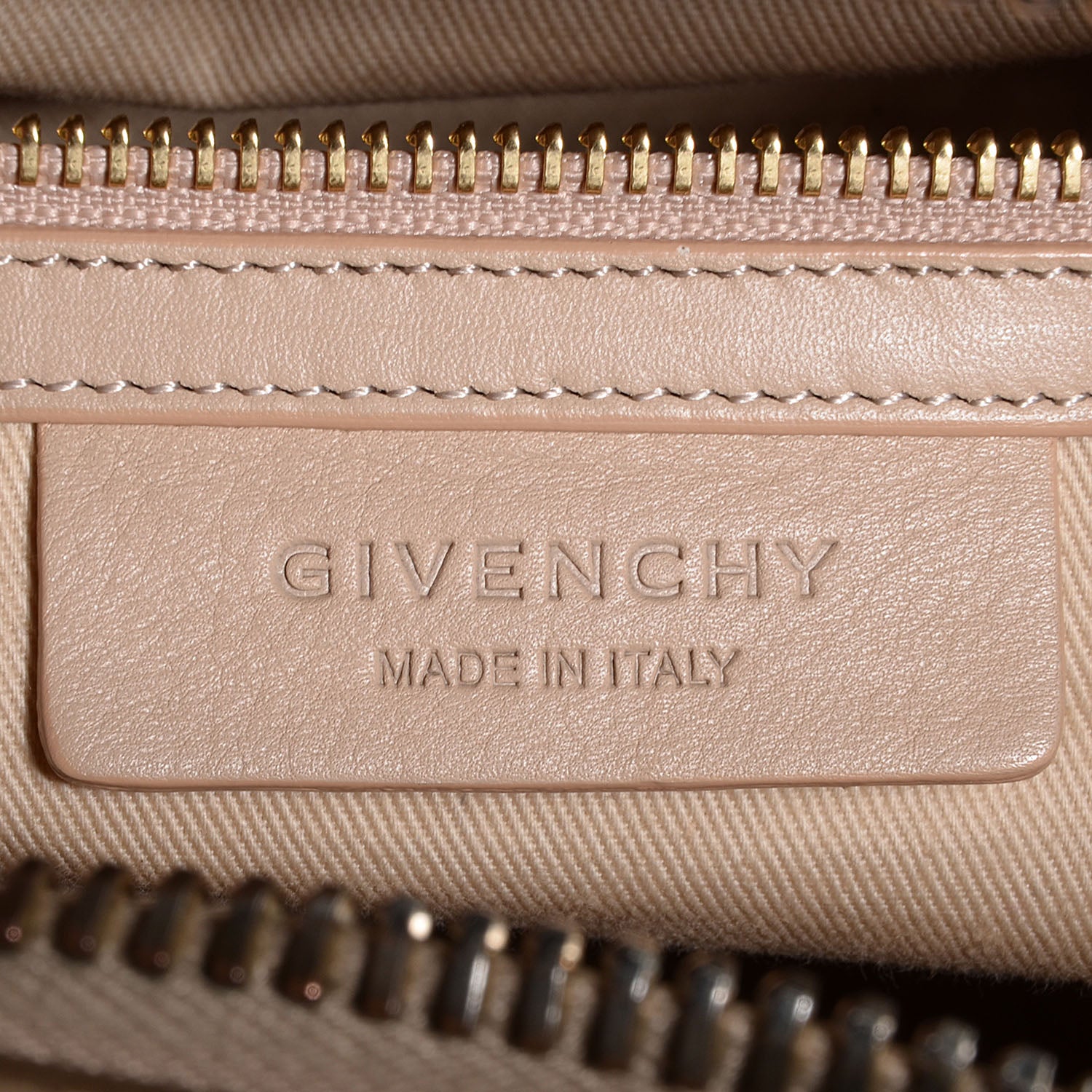 Givenchy Matte Calfskin Medium Bi-Color Lucrezia Beige Orange 7 of 9