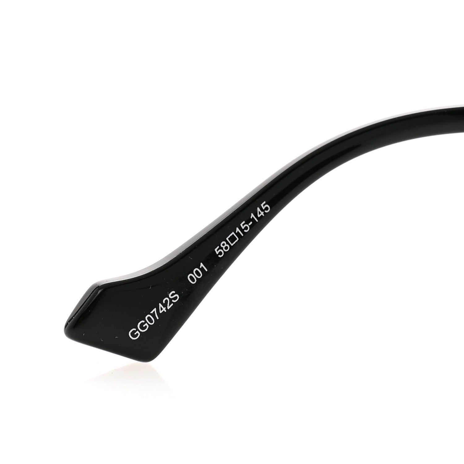 Gucci Aviator Sunglasses GG0742S Silver Black 6 of 8