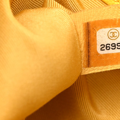 Chanel Caviar Quilted Medium Boy Flap Yellow 6 of 9