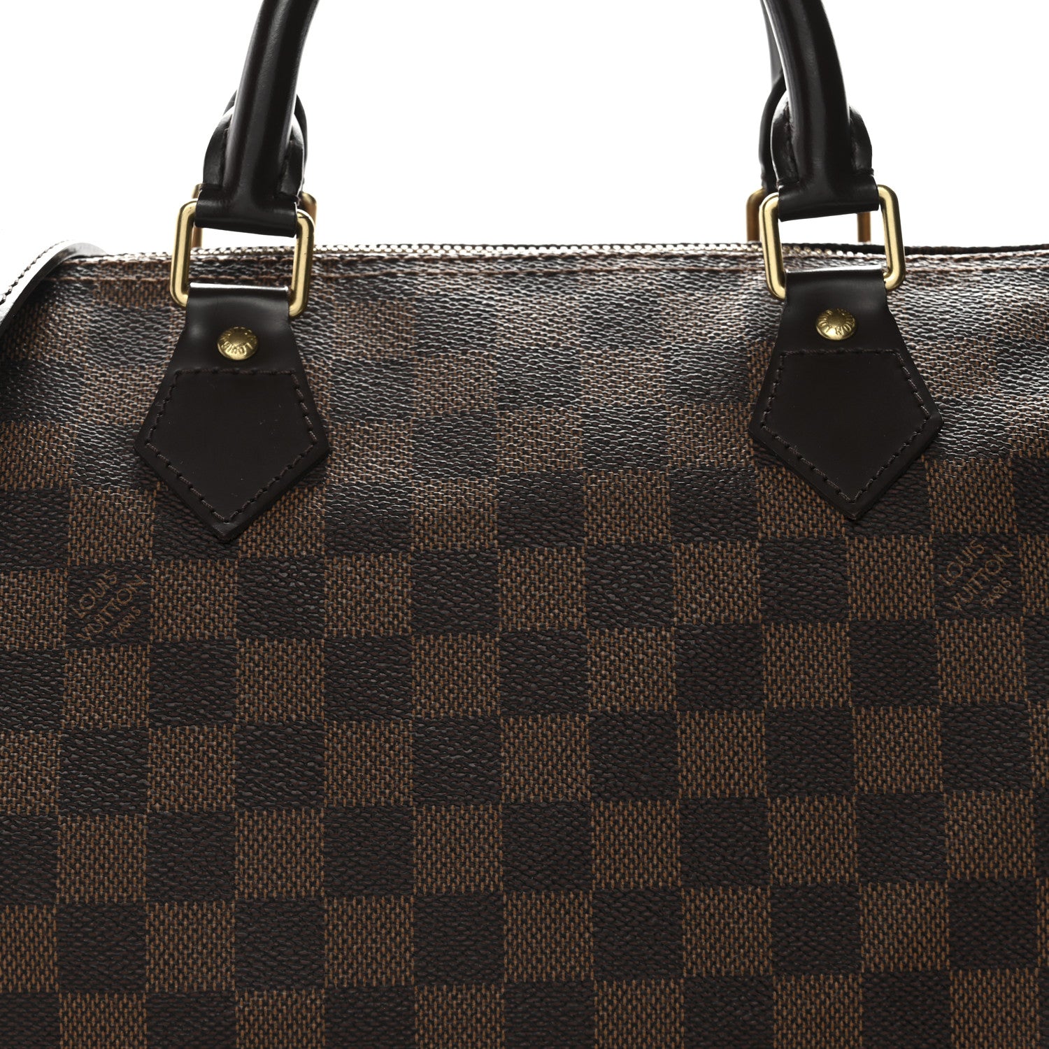 Louis Vuitton Damier Ebene Speedy Bandouliere 30 8 of 10