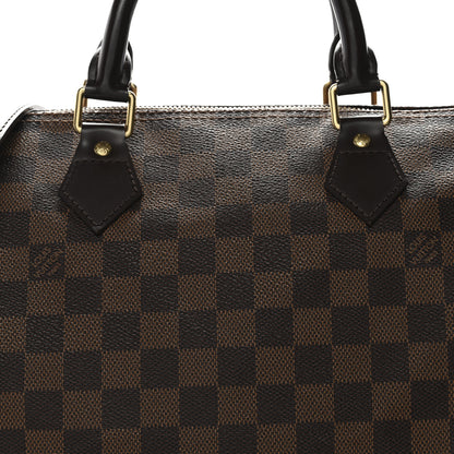 Louis Vuitton Damier Ebene Speedy Bandouliere 30 8 of 10