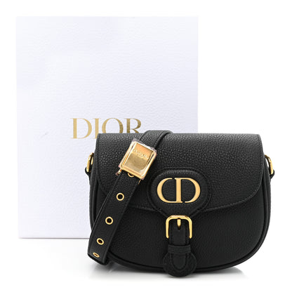 Christian Dior Grained Calfskin Small Bobby Flap Black 10 of 10