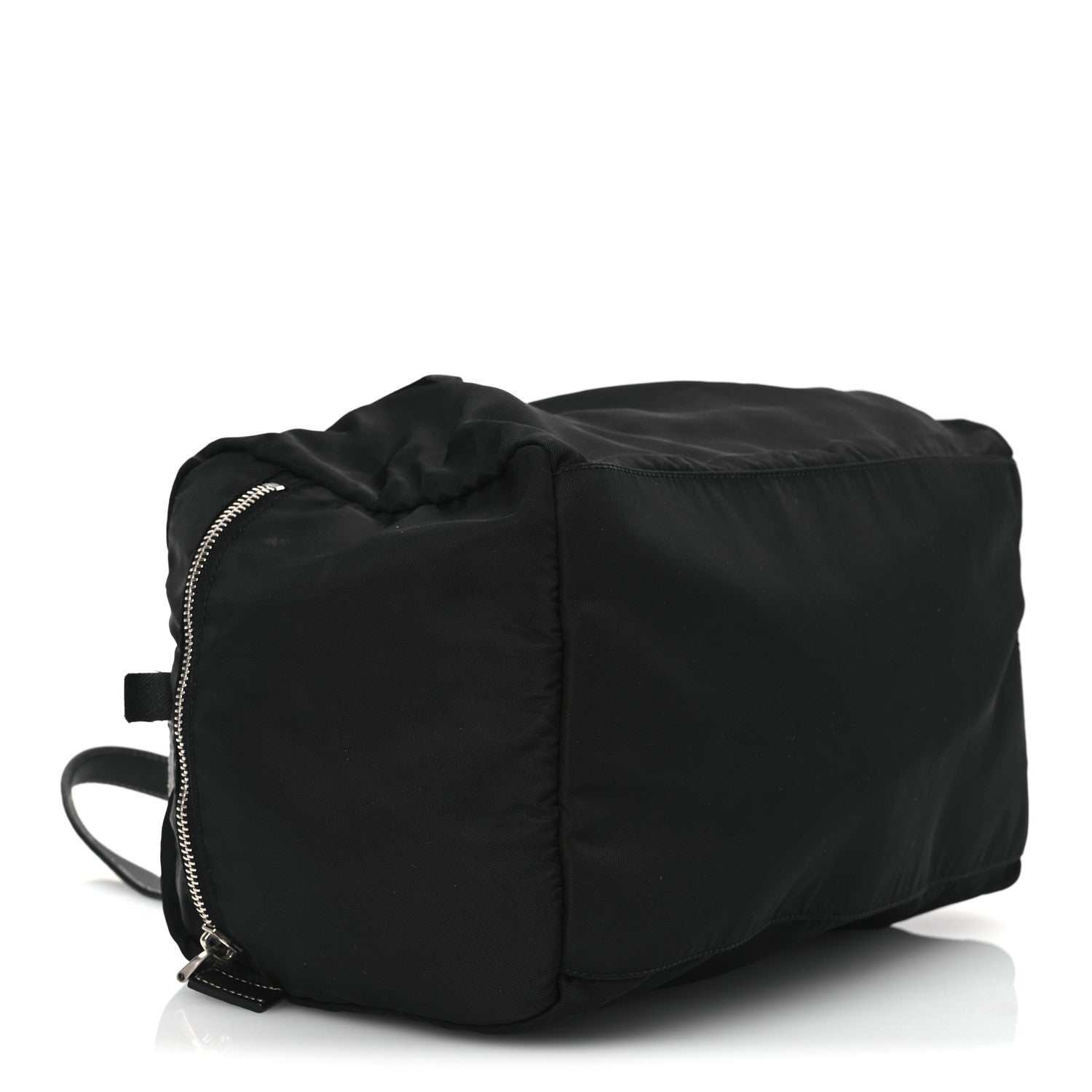 Prada Tessuto Nylon Semitracolla Shoulder Bag Black 4 of 12