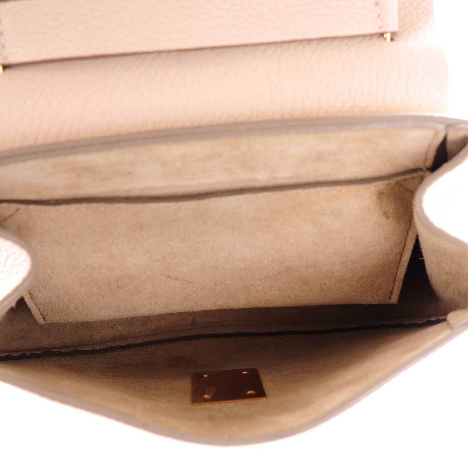Chloe Grained Lambskin Mini Drew Shoulder Bag Abstract White 5 of 7