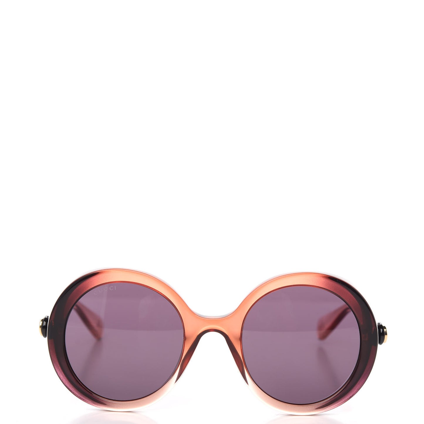 Round Sunglasses GG0367S Purple Red