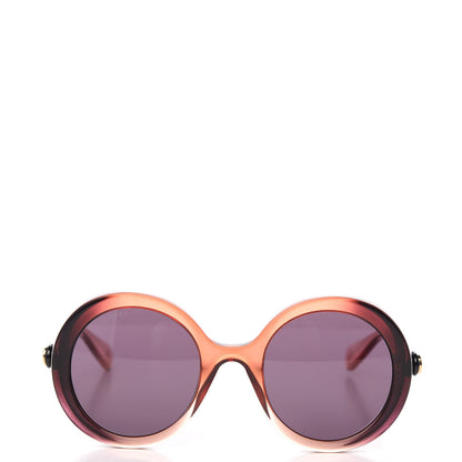 Gucci Round Sunglasses GG0367S Purple Red 2 of 6