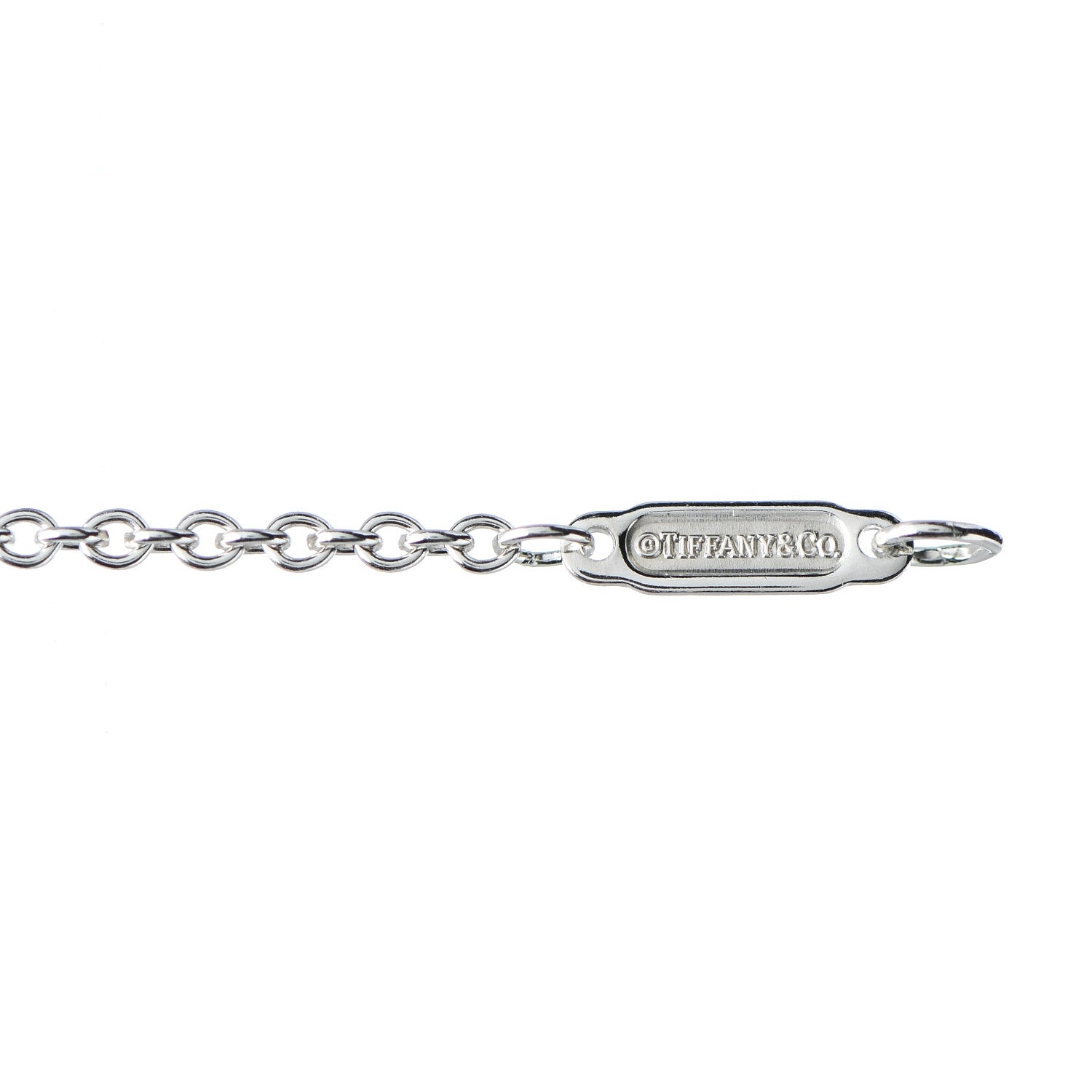 Tiffany Sterling Silver T Two Single Chain Bracelet 4 of 4