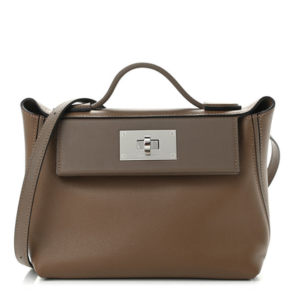 Hermes Evercolor Swift 24/24 21 Beige De Weimar Etoupe 1 of 11