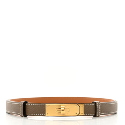 Hermes Epsom Kelly Belt Etoupe 1 of 4
