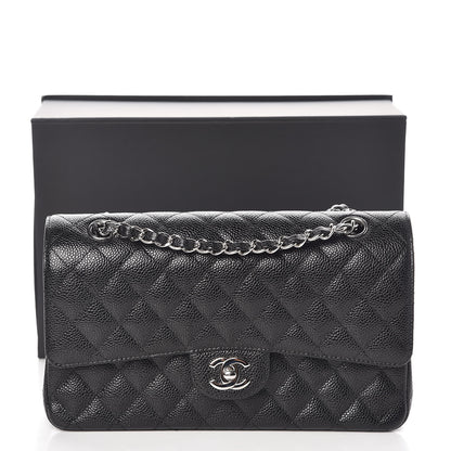 Chanel Caviar Quilted Medium Double Flap Black 10 of 10