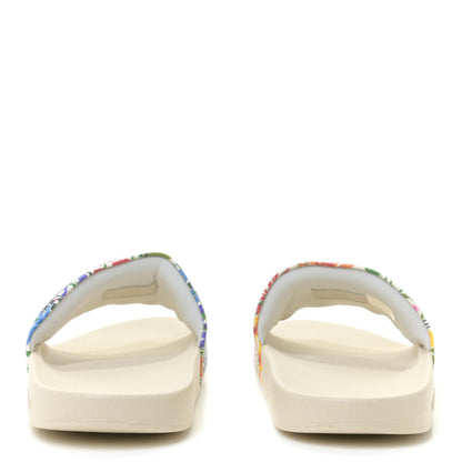 Christian Louboutin GUCCI X KEN SCOTT Rubber Womens Interlocking G Slide Sandals 40 Ivory 5 of 9