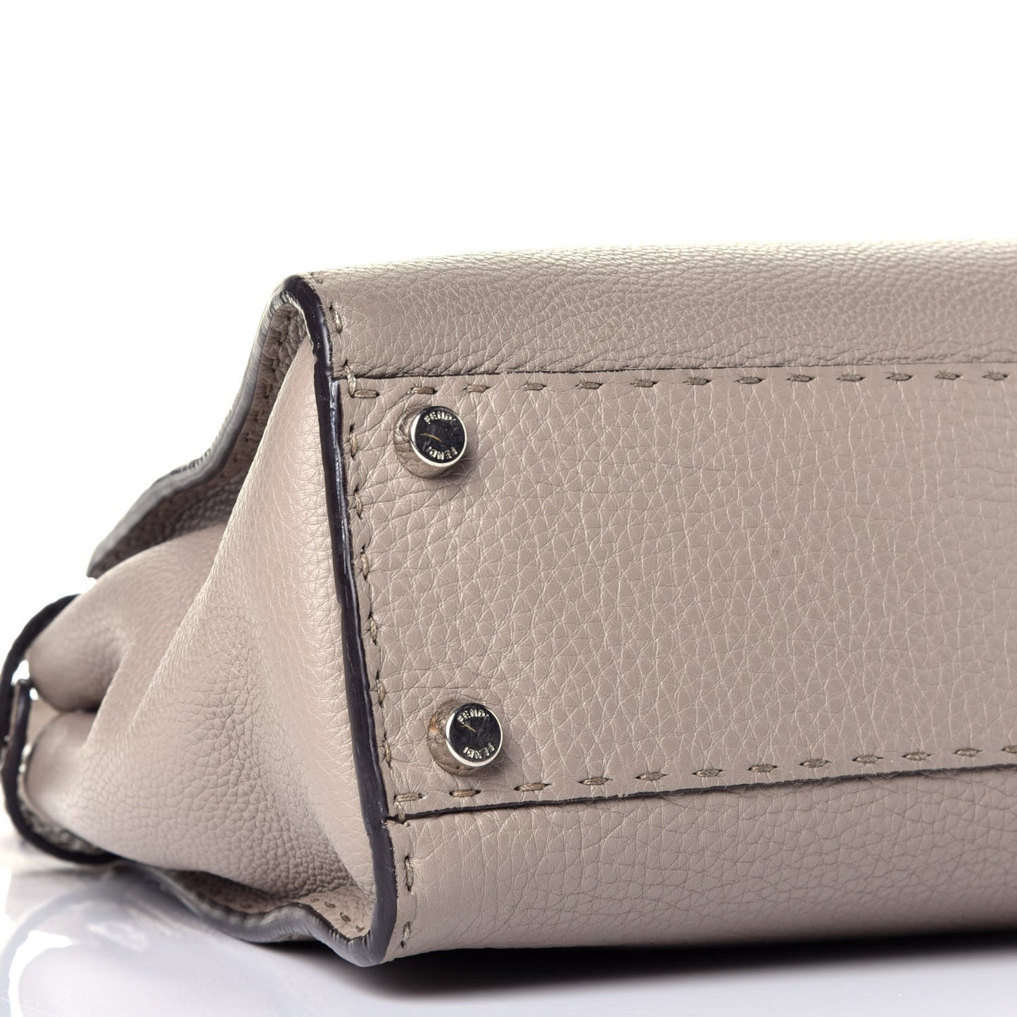 Cuoio Romano Selleria Medium Peekaboo Iconic Satchel Corda