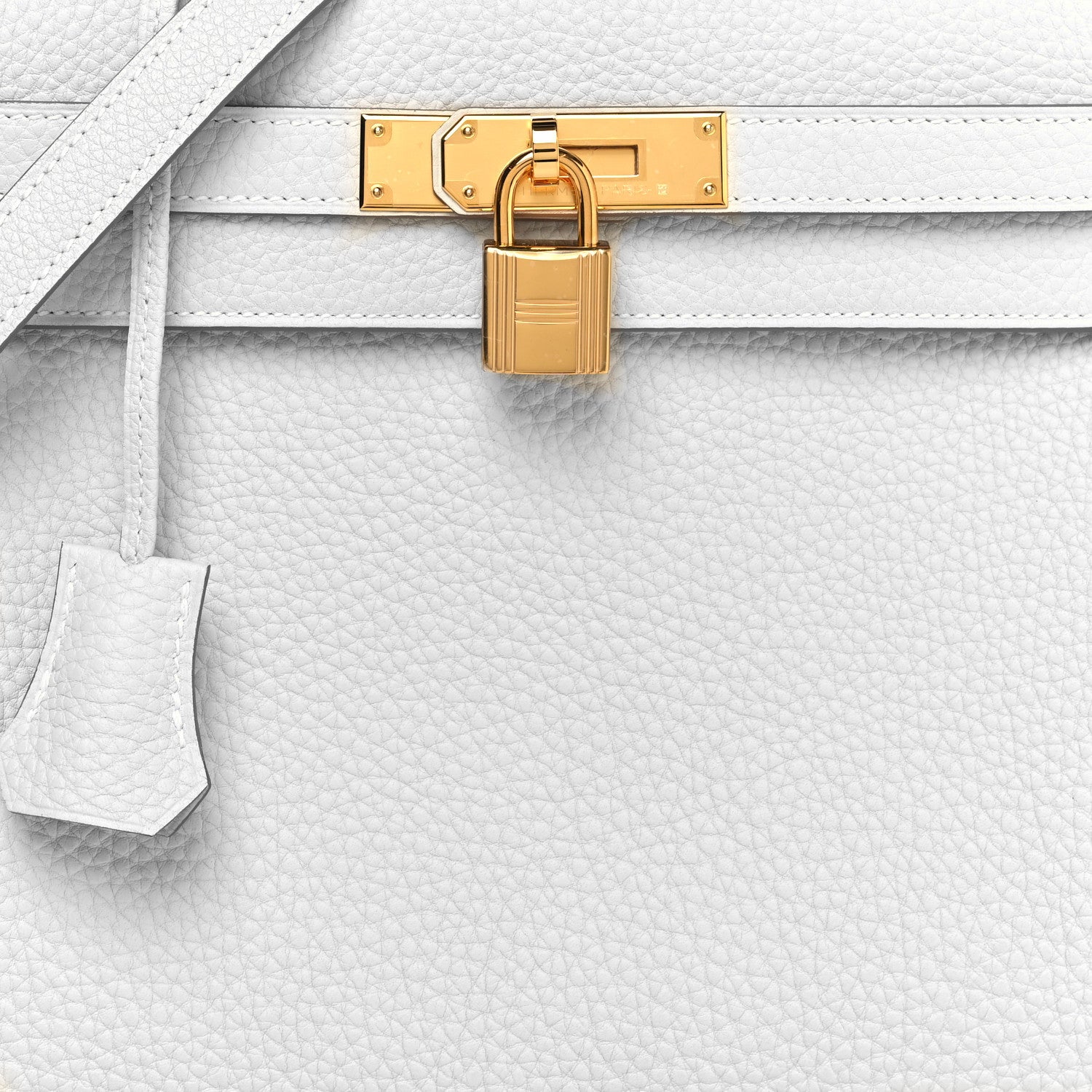 Hermes Togo Kelly Retourne 28 Gris Pale 8 of 13