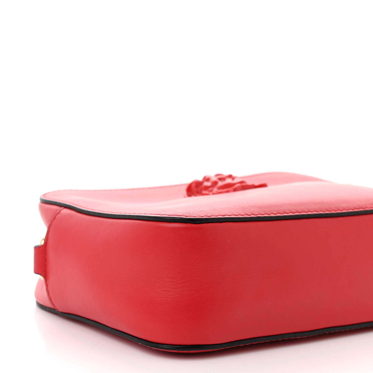 Versace Calfskin Palazzo Camera Bag Red 7 of 8