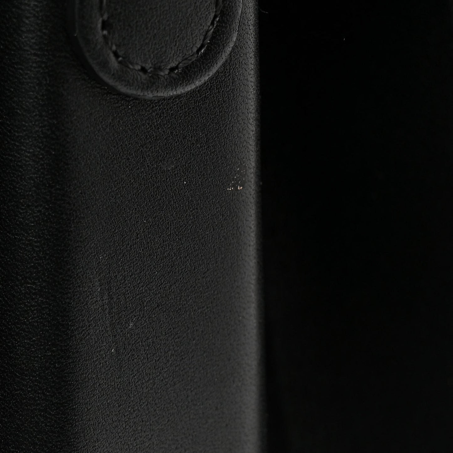 Calfskin Patent Calfskin GM Tempete Satchel Black White