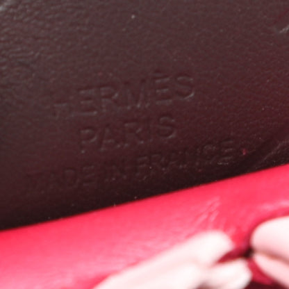 Hermes Milo Lambskin Grigri Rodeo Pegase Horse Bag Charm PM Framboise Rose Sakura Rouge Sellier 4 of 4