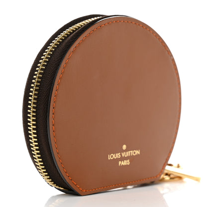 Louis Vuitton Calfskin Catogram Micro Boite Chapeau Marron 3 of 6