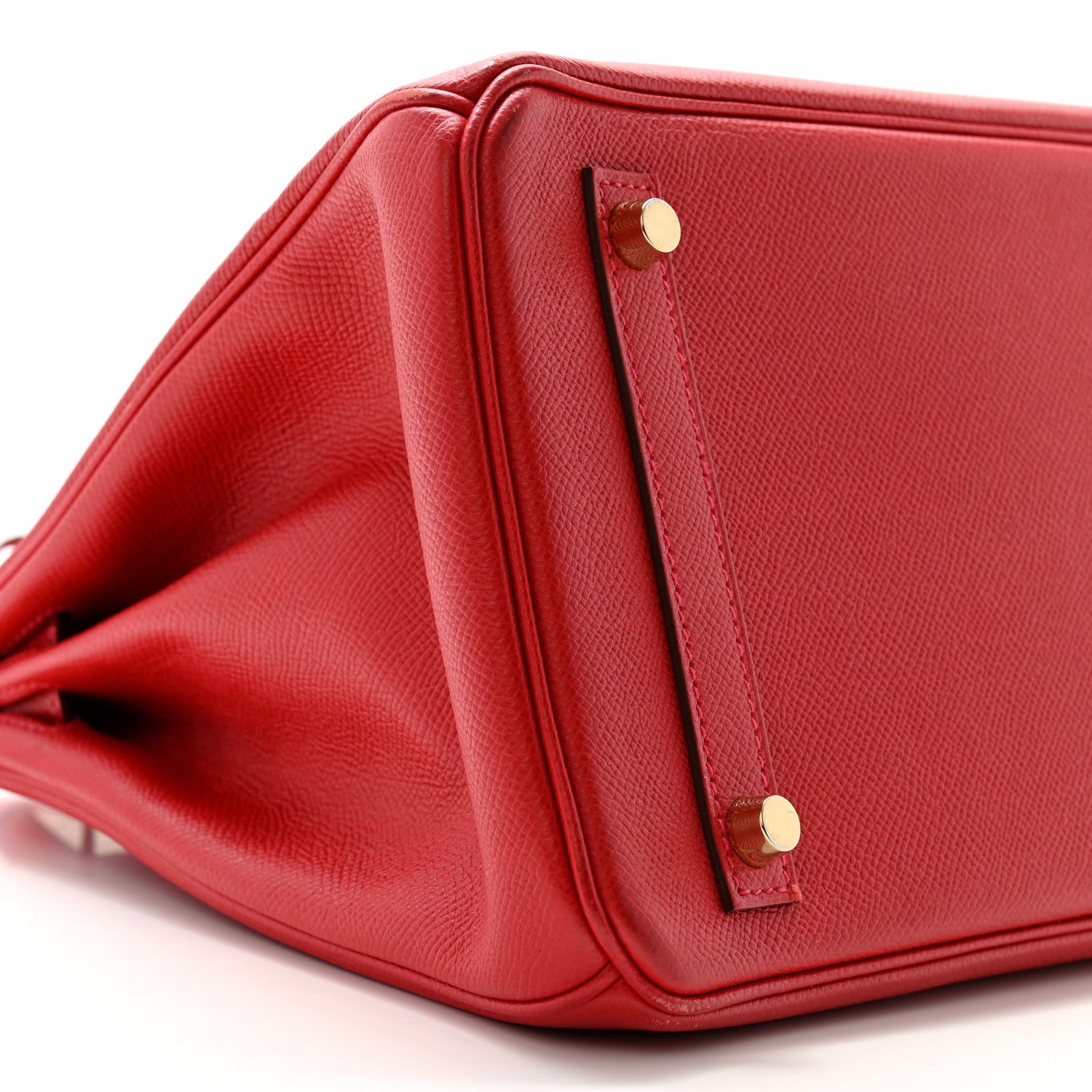 Hermes Epsom Birkin 30 Rouge Casaque 9 of 14