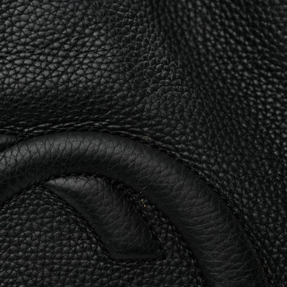 Gucci Pebbled Calfskin Medium Soho Chain Shoulder Bag Black 13 of 16