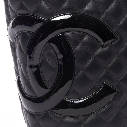 Chanel Calfskin Quilted Large Cambon Tote Black 7 of 8