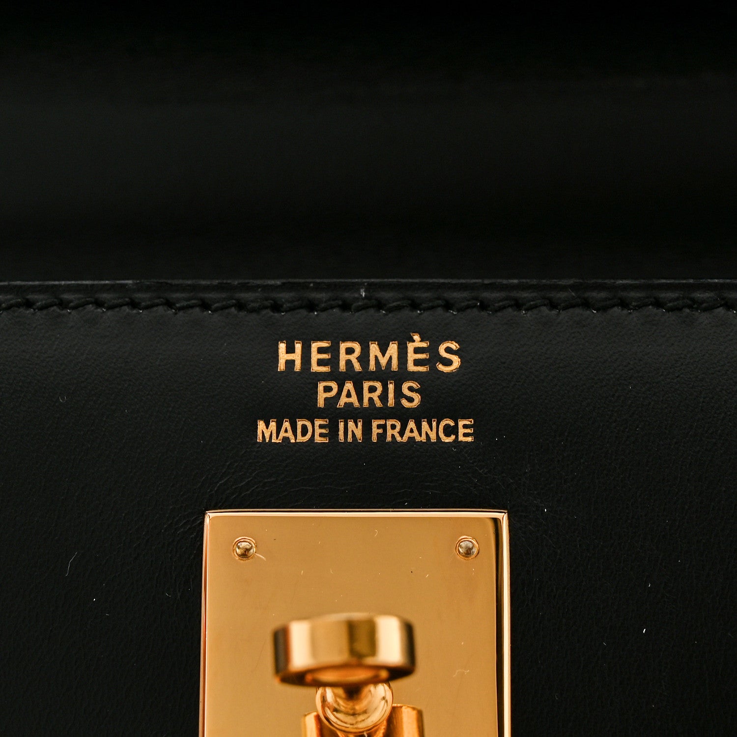 Hermes Box Kelly Sellier 35 Black 6 of 13