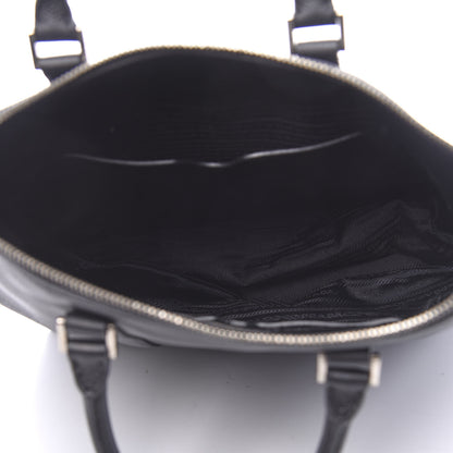 Prada Vitello Daino Tote Black 5 of 10