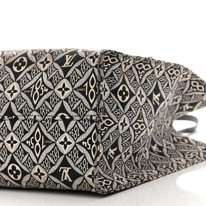 Louis Vuitton Jacquard Since 1854 Onthego GM Grey 9 of 15