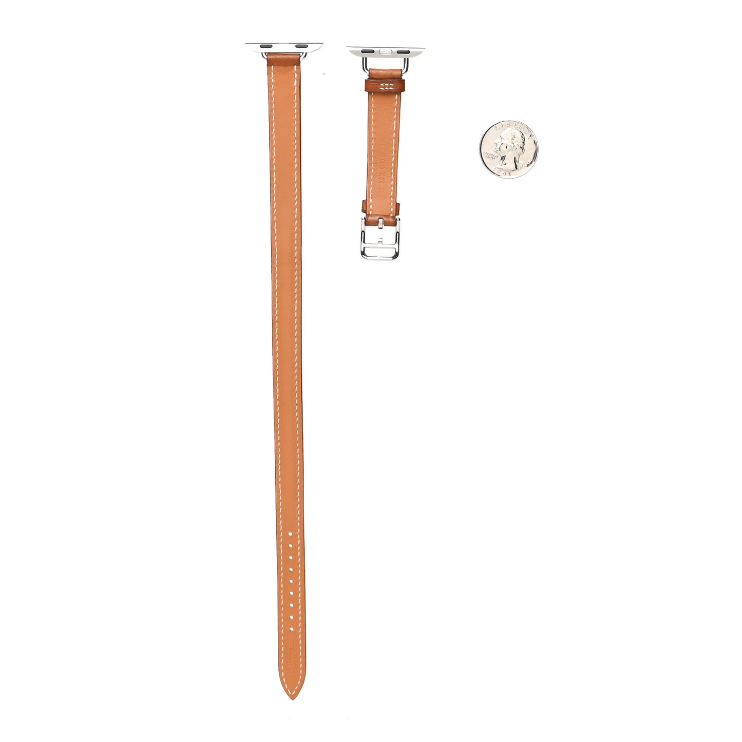 Barenia 40mm Apple Watch Double Tour Band Fauve