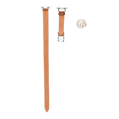 Hermes Barenia 40mm Apple Watch Double Tour Band Fauve 2 of 3