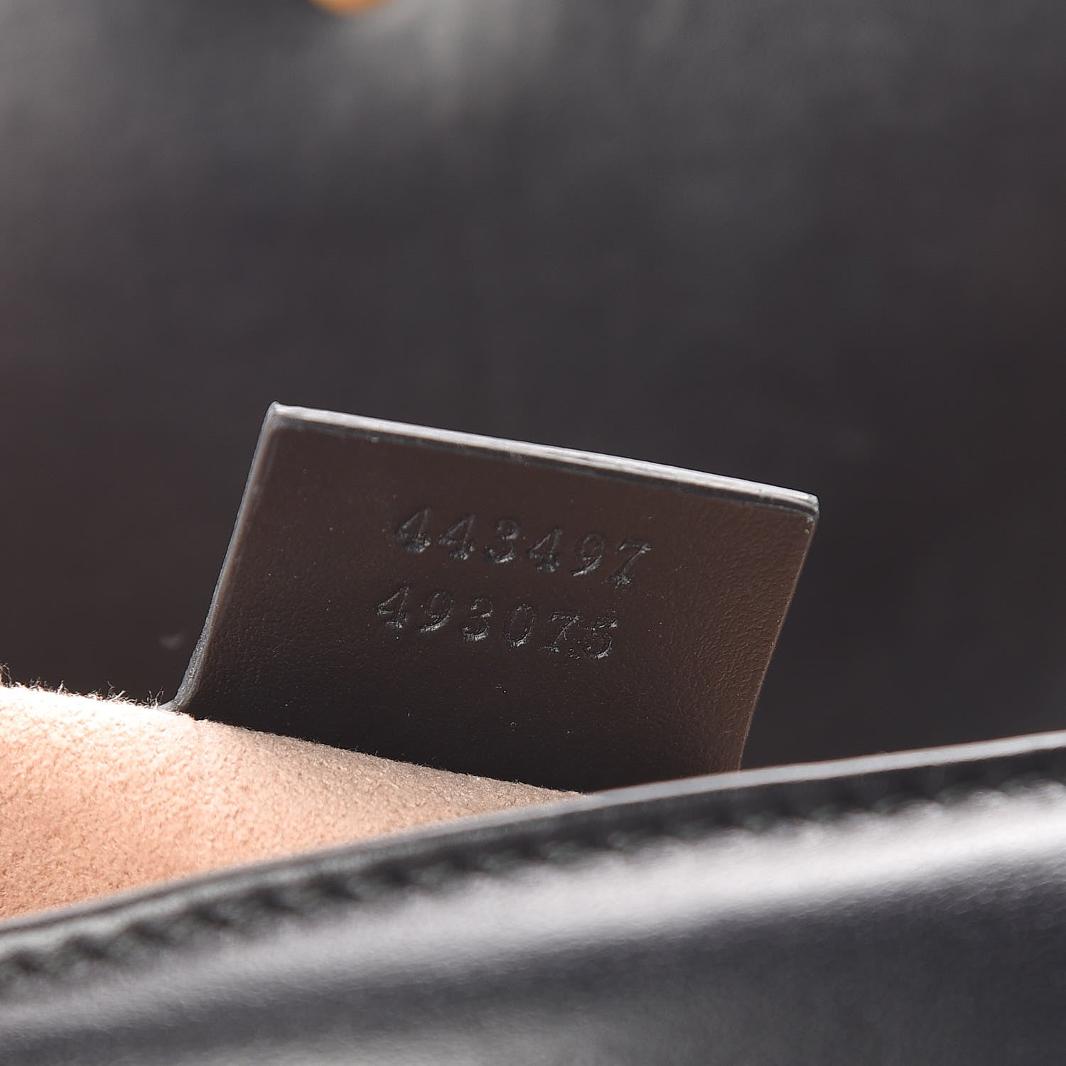 Gucci Calfskin Matelasse Small GG Marmont Shoulder Bag Black 7 of 10
