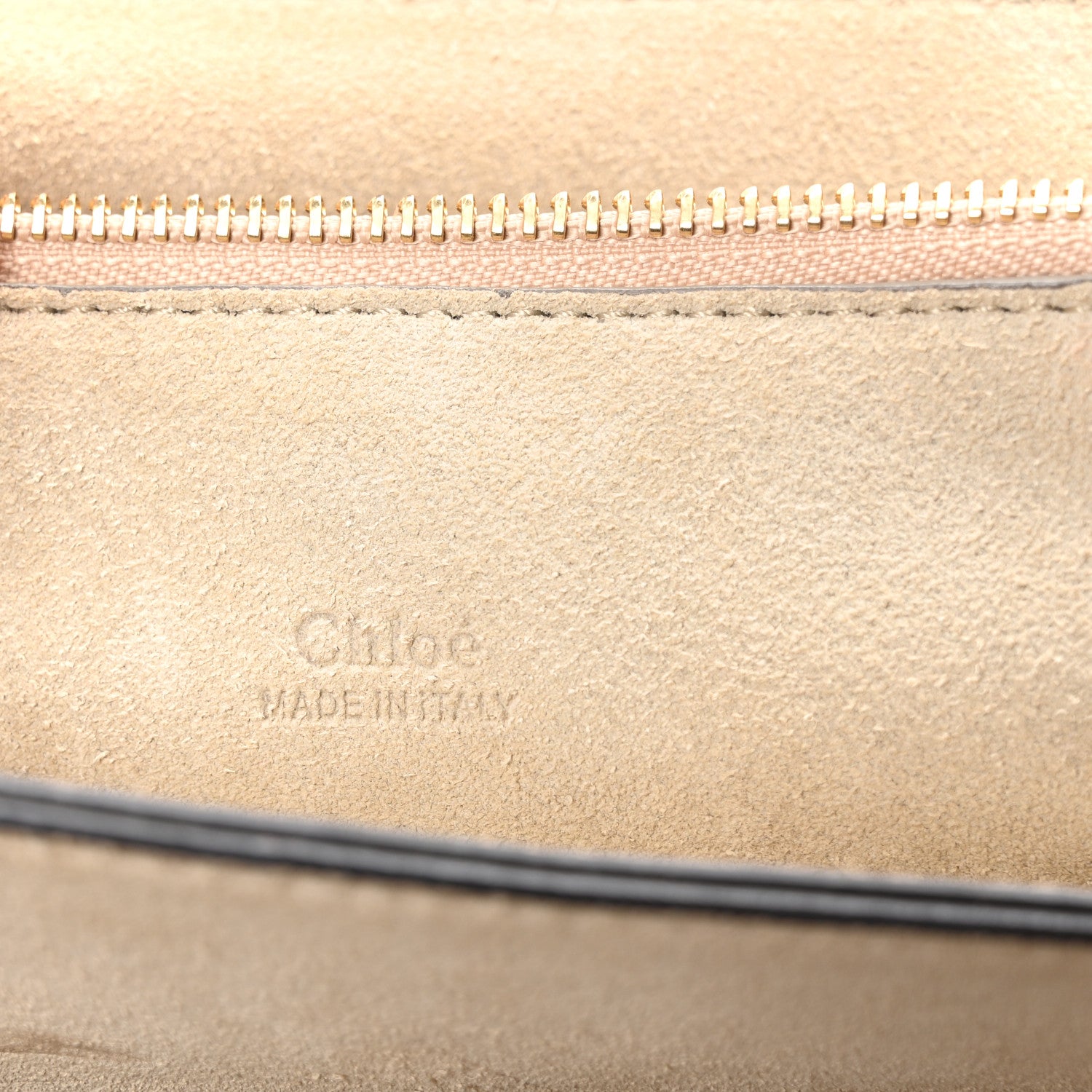 Chloe Suede Calfskin Medium Faye Shoulder Bag Tobacco 6 of 9