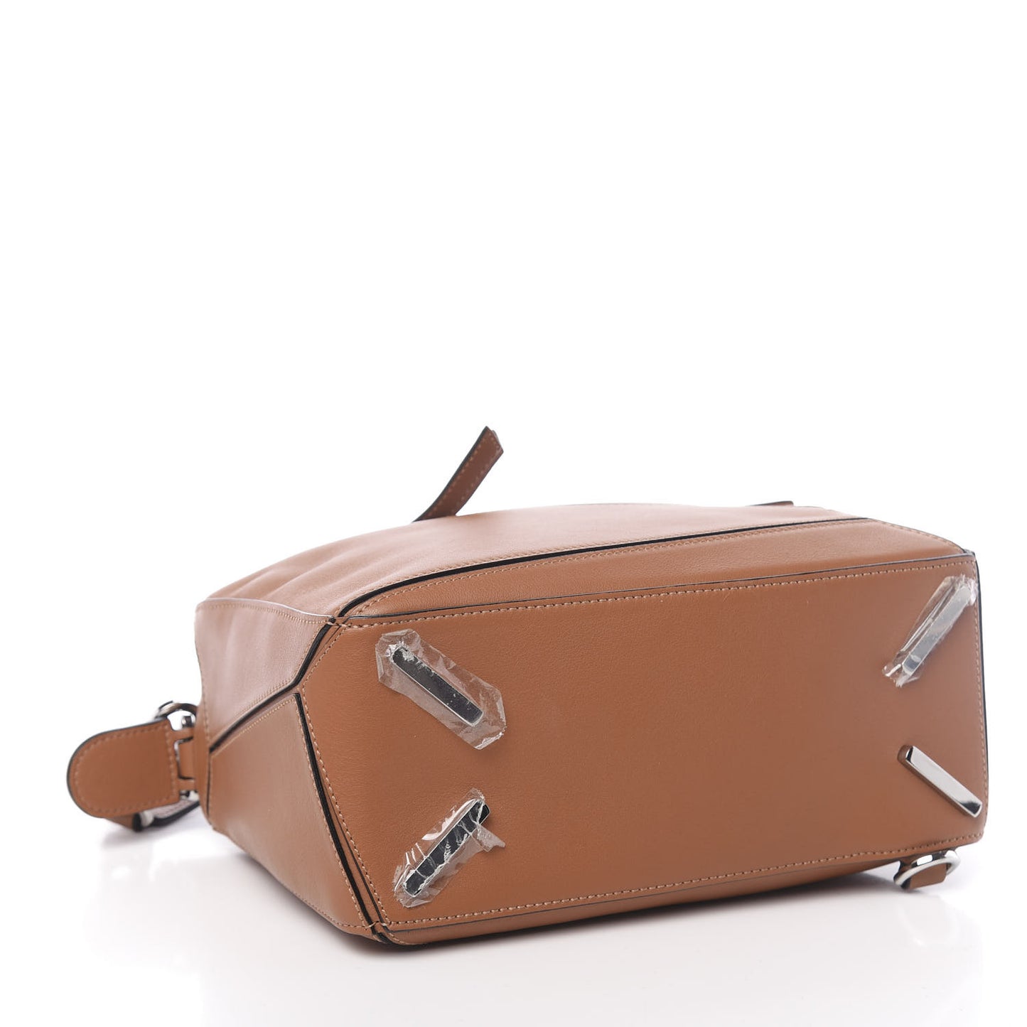 Calfskin Small Puzzle Bag Tan