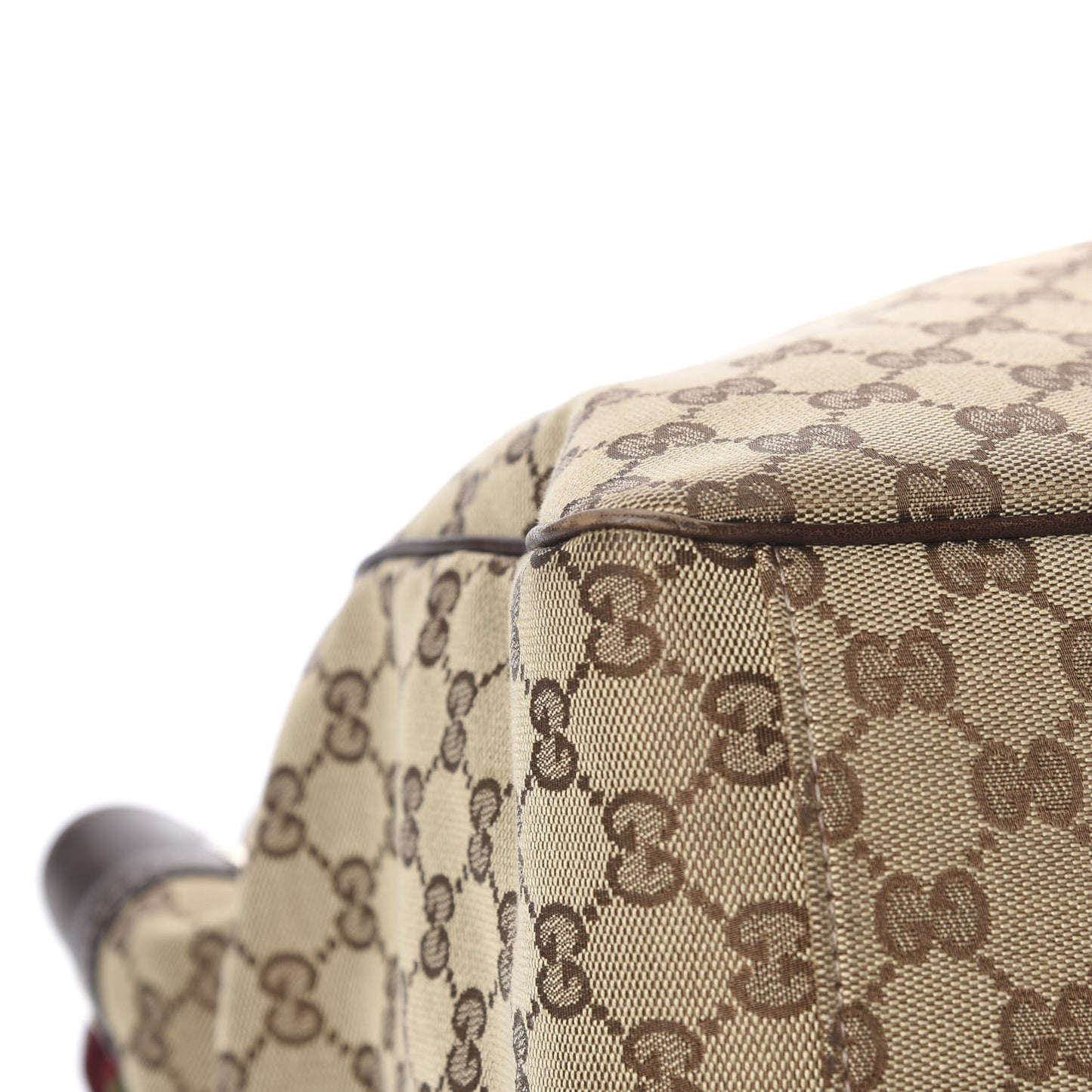 Monogram Large Positano Tote Brown