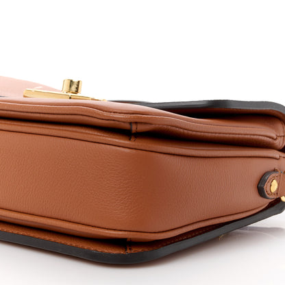 Louis Vuitton Grained Calfskin Lockme Oxford Cognac 12 of 13