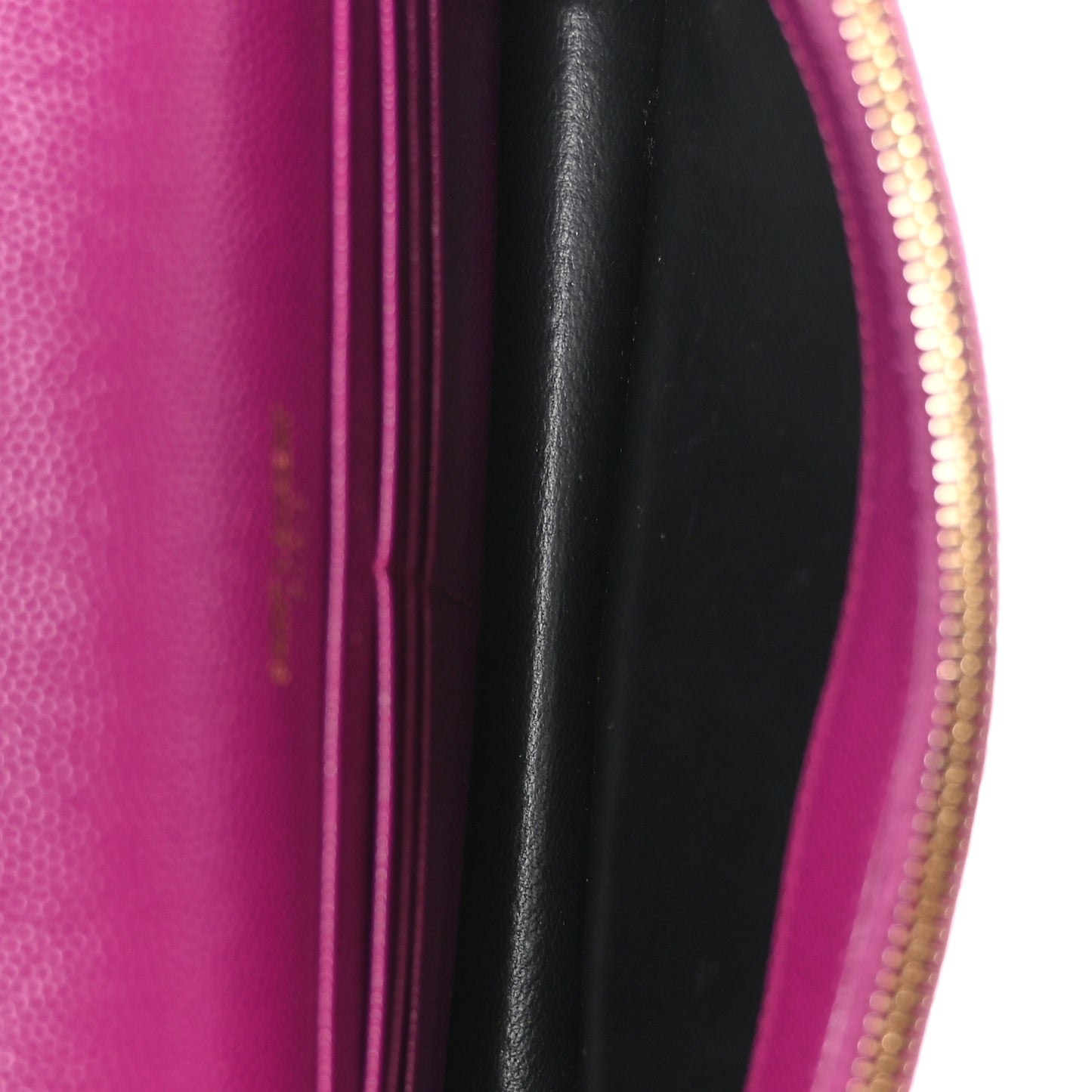 Grain De Poudre Classic Monogram Kate Tassel Chain Wallet Dark Grape