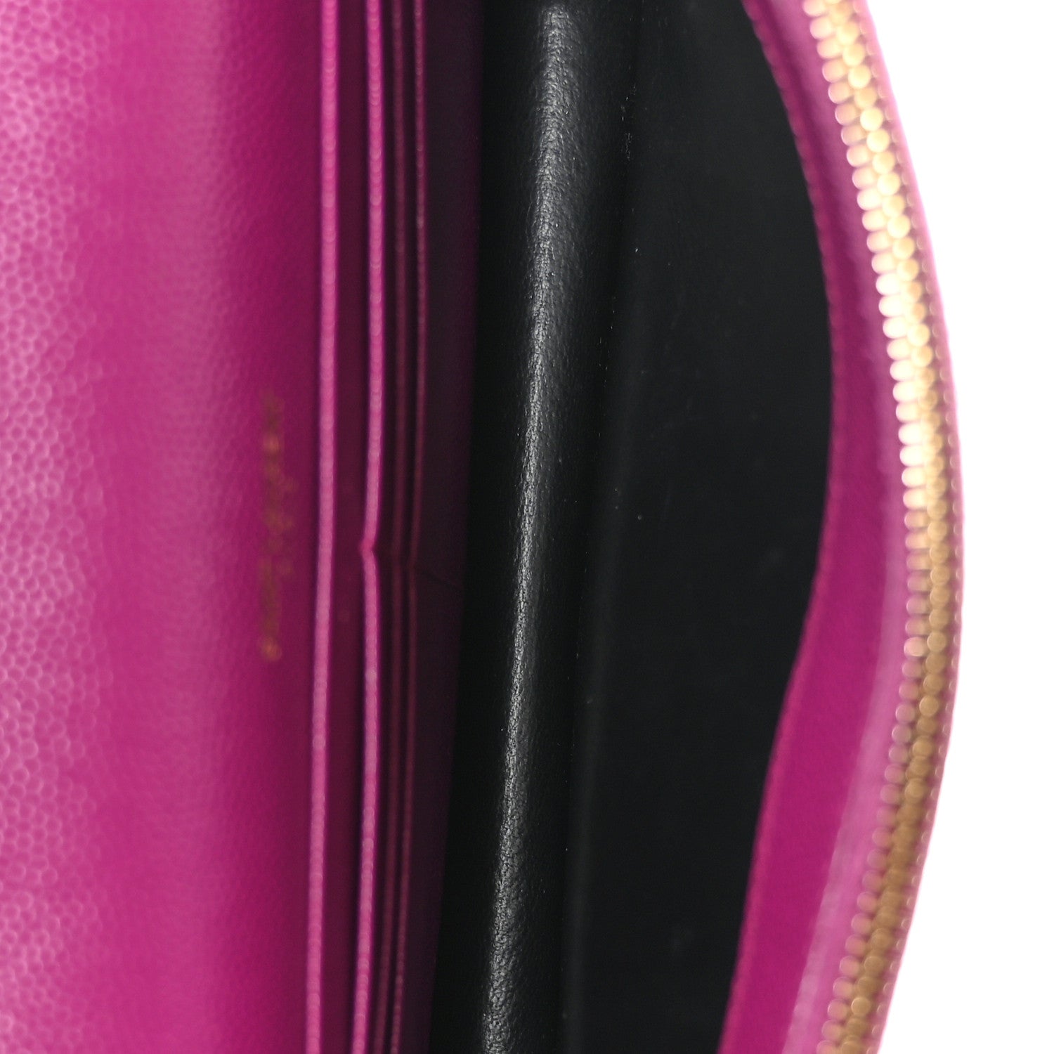 Saint Laurent Grain De Poudre Classic Monogram Kate Tassel Chain Wallet Dark Grape 5 of 9