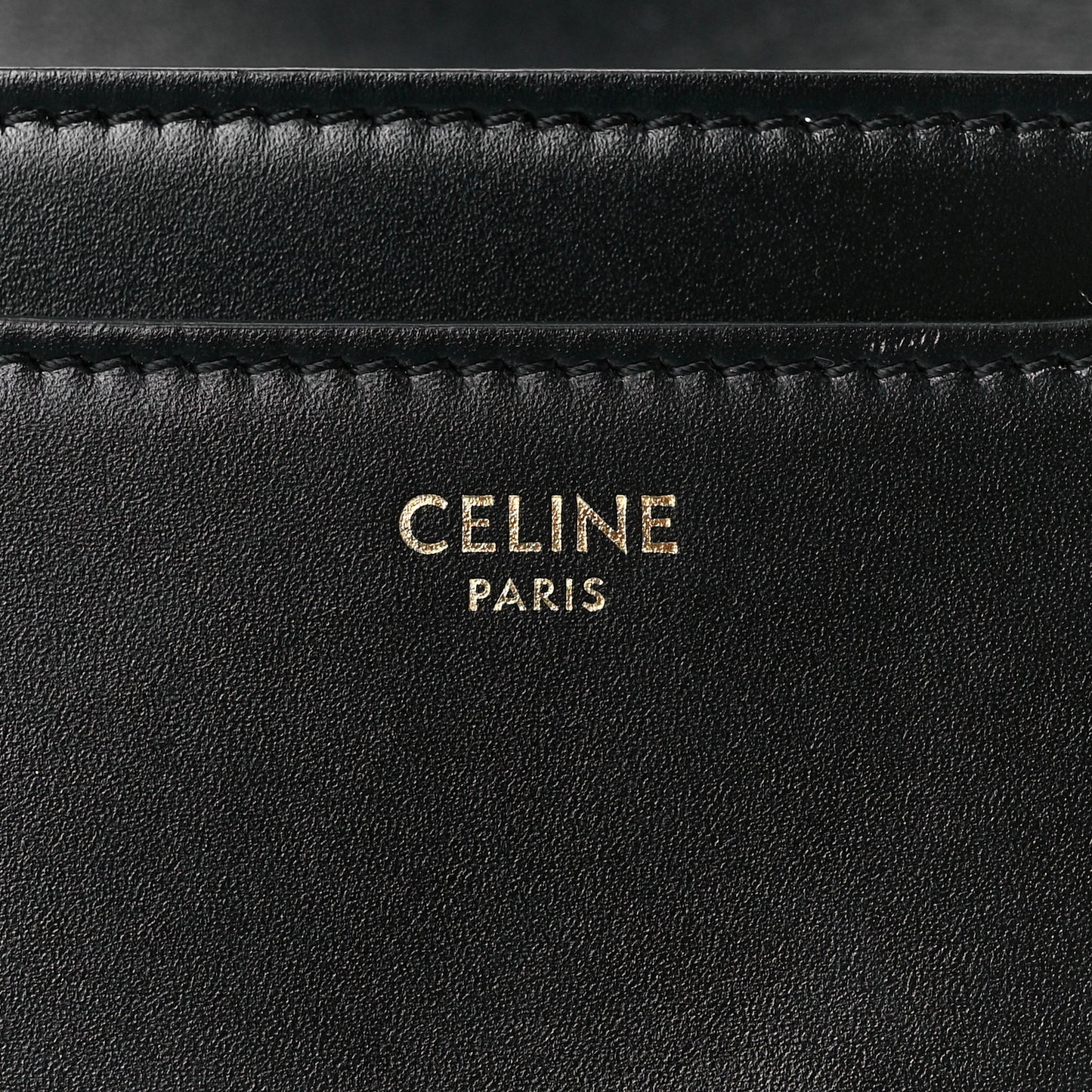 Satinated Calfskin Besace Small 16 Black