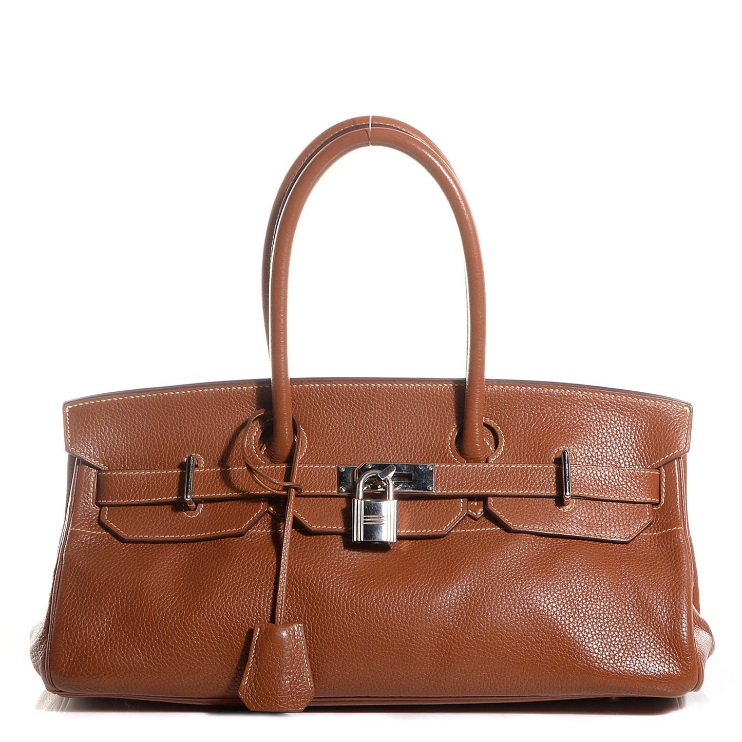 Taurillon Clemence JPG Birkin 42 Gold