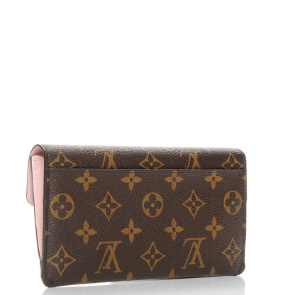 Louis Vuitton Monogram Jeanne Wallet Rose Ballerine 1 of 6