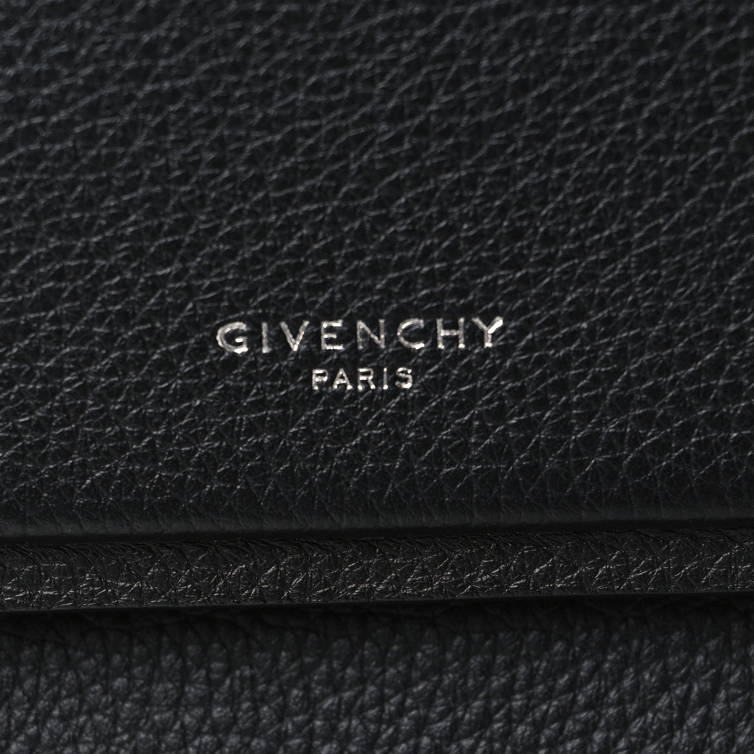 Givenchy Grained Calfskin Small Horizon Satchel Black 6 of 8