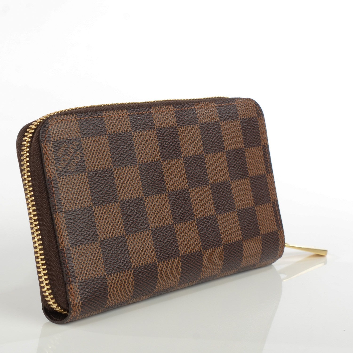 Louis Vuitton Damier Ebene Zippy Compact Wallet 3 of 9